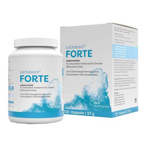 HLH Lactobact Forte Magensaftresistente Kapseln Magensaftresistente Kapseln – Lindern Darmprobleme