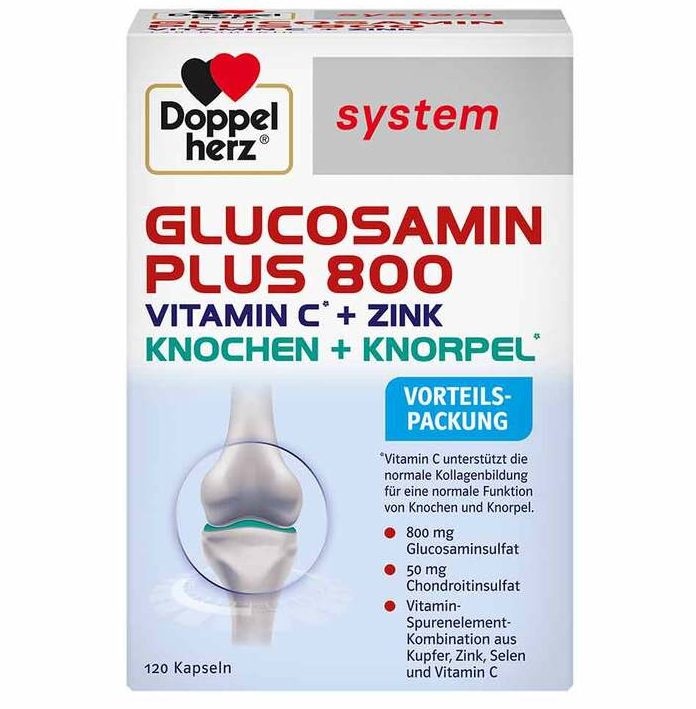 Doppelherz Glucosamin Plus800 mit Glucosamin + Chondroitin