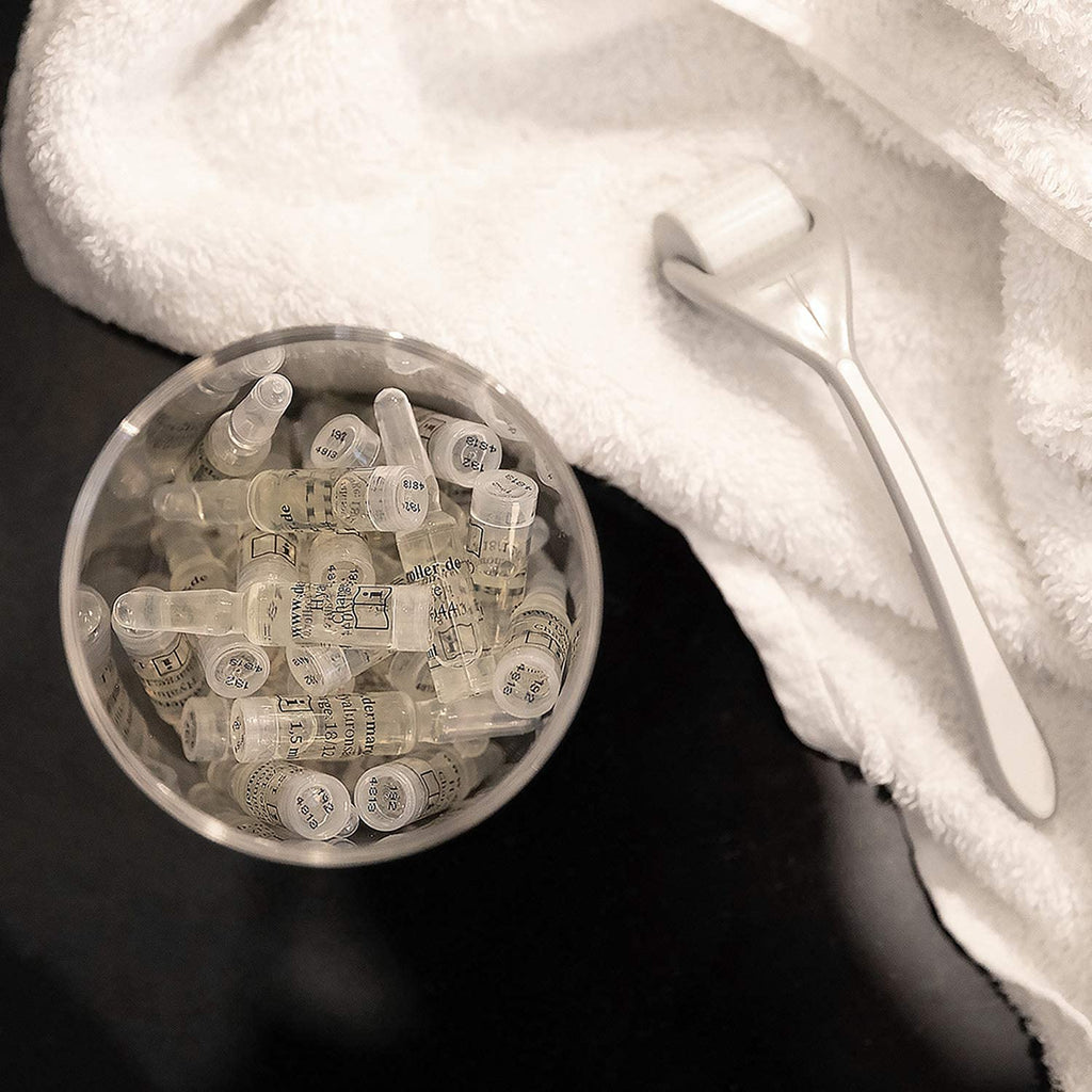 Dermaroller Hyaluron Serum Ampullen 0,69% (30x1,5ml), 4-Wochen Intensivkur, hochkonzentriertes Hyaluron Serum von Origianl Dermaroller