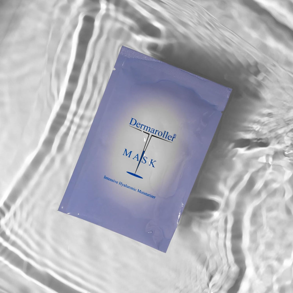 Dermaroller Hyaluronsäure Gesichtsmaske 10er Pack - Skincare (Premium) Spendet Feuchtigkeit
