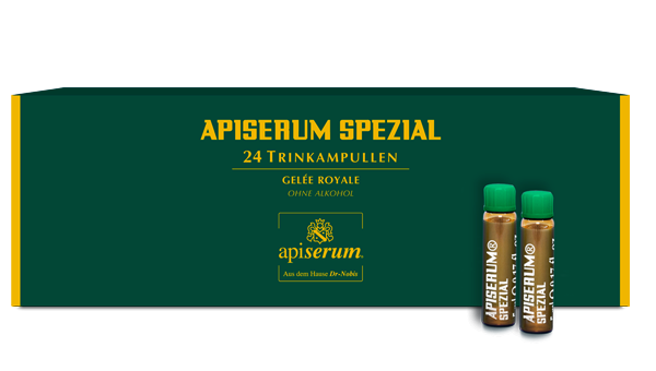 B.W. Nobis APISERUM Gelée Royale, Deutsches Original (Klassisch 5 ml/Doppelte Dosierung 5 ml/Spezial (ohne Met)/Propolis (mit Propolis)