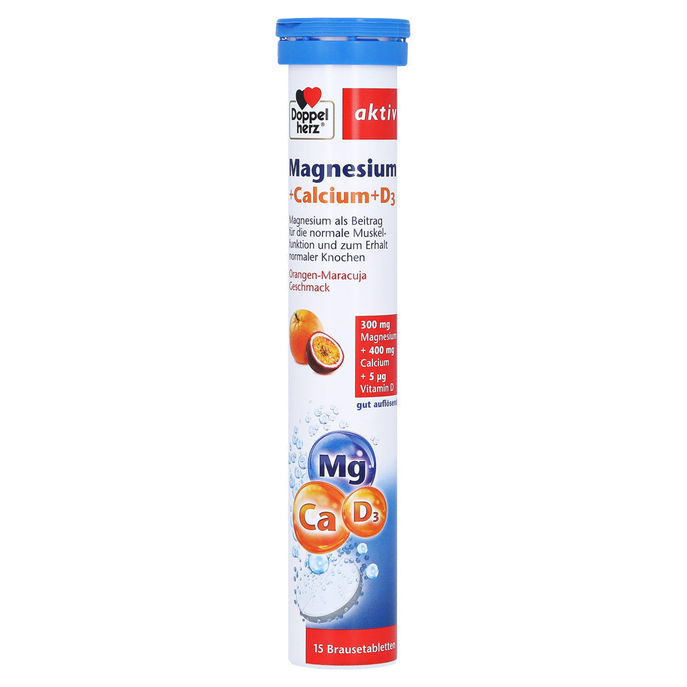 Doppelherz + Vitamin D3 Brausetabletten 15 Stk