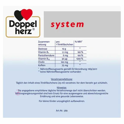 Doppelherz-System Vitamin B12 PLUS Energie B12 + 30