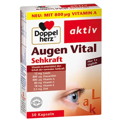 Doppelherz Augen Vital Sehkraft 30 Kapseln