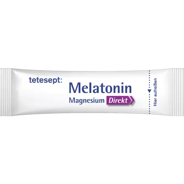 Tetesept Melatonin + Magnesium Direkt Sticks 20 St, 36 g