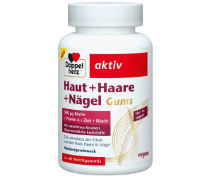 Doppelherz Haut + Haare + Nägel Gums 60 St