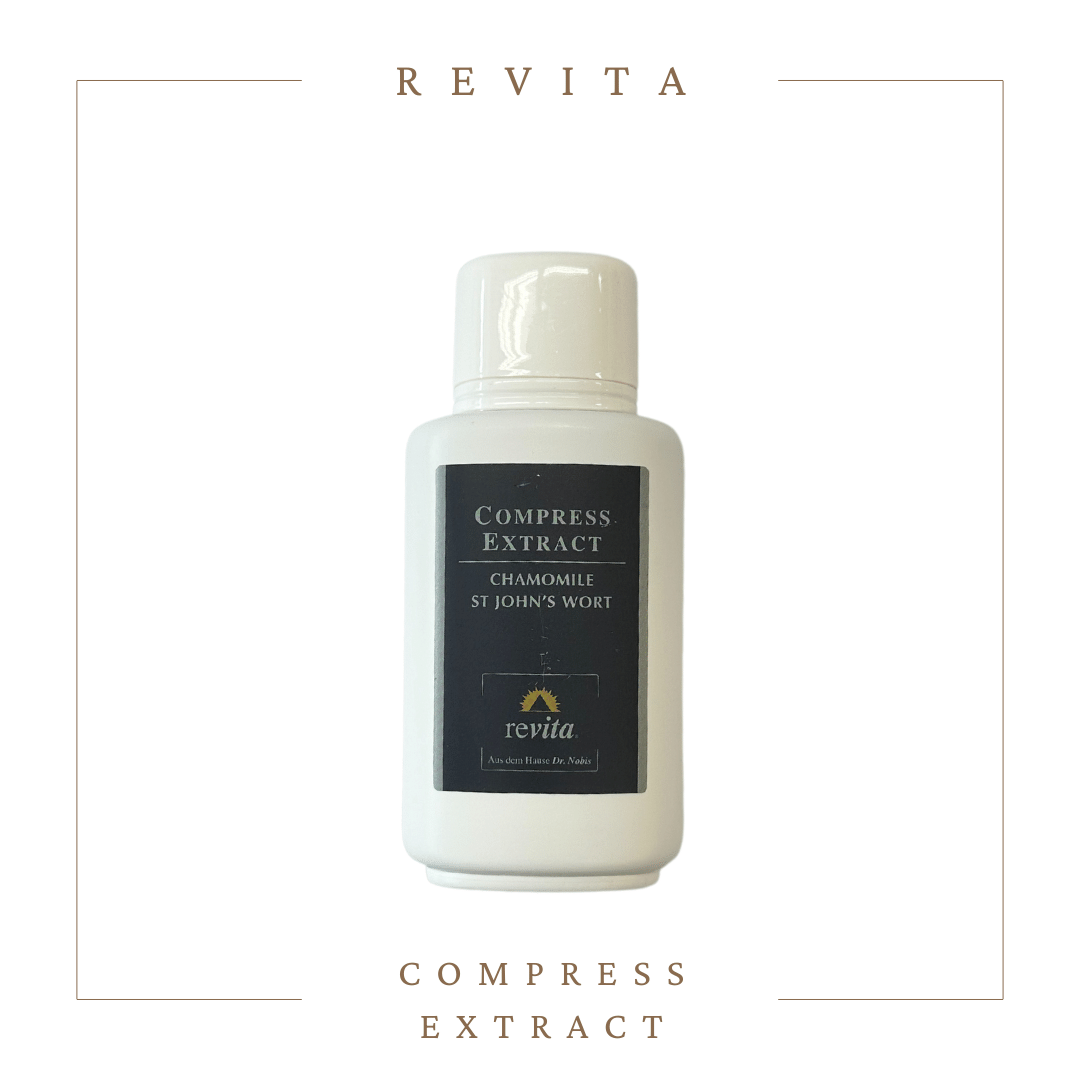 B.W.Nobis Revita Deep Herbal Repair Serie Kompressenextrakt für neutralisierte Komedonen, ausgleichendes Reinigungswasser 200 ml – Kamillenkonzentrat-Extrakt
